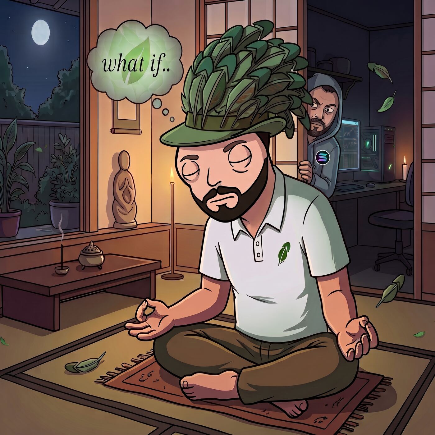Volad meditating: what if